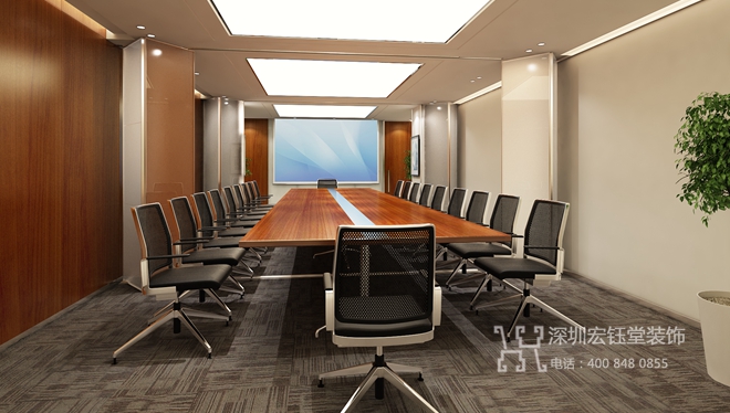 鄭州錦天城律師事務所大會議室裝修設計圖 鄭州錦天城律師事務所大會議室裝修設計圖