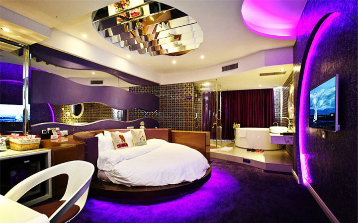 鄭州山楂樹連鎖情侶主題酒店客房裝修設(shè)計案例 鄭州山楂樹連鎖情侶主題酒店客房裝修設(shè)計案例