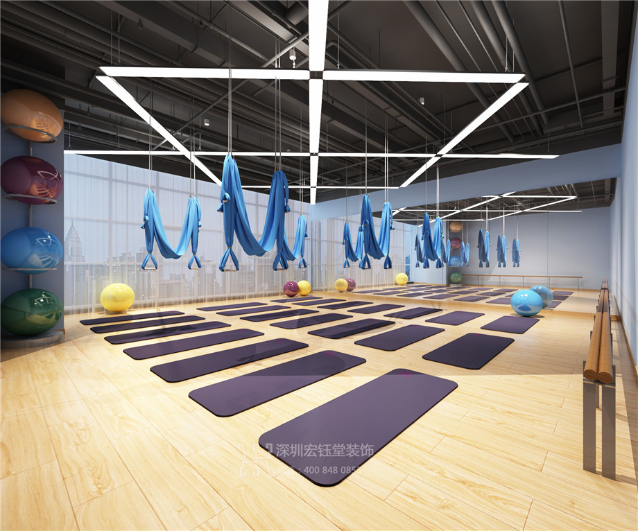 宏鈺堂舞蹈培訓案例-美特舞蹈塑形空間設計施工方案-舞蹈教室效果圖 宏鈺堂舞蹈培訓案例-美特舞蹈塑形空間設計施工方案-舞蹈教室效果圖