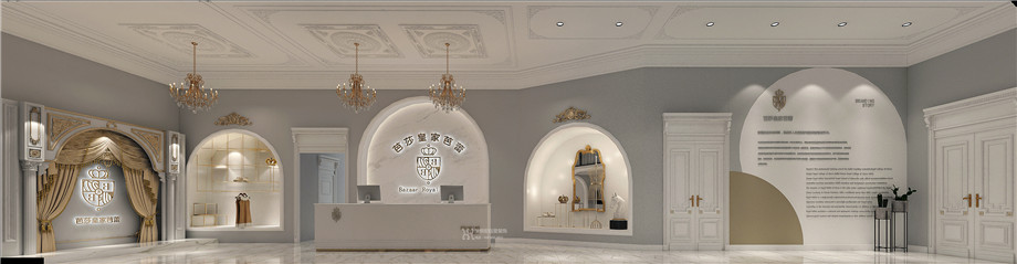 芭莎皇家芭蕾舞蹈培訓學校設計方案-前廳接待效果圖-鄭州舞蹈培訓設計案例 芭莎皇家芭蕾舞蹈培訓學校設計方案-前廳接待效果圖-鄭州舞蹈培訓設計案例