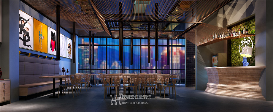 鄭州簡(jiǎn)約時(shí)尚的韓式燒烤餐廳裝修設(shè)計(jì)案例 鄭州簡(jiǎn)約時(shí)尚的韓式燒烤餐廳裝修設(shè)計(jì)案例