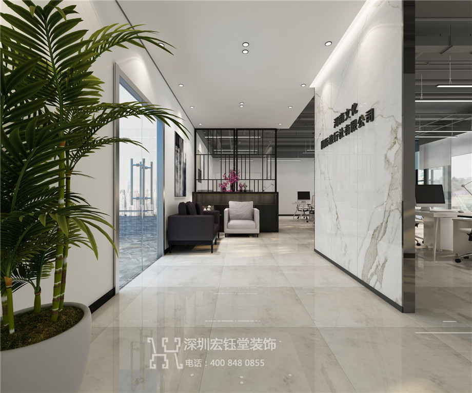 河南文化國(guó)際旅行社辦公室裝修設(shè)計(jì)效果圖 河南文化國(guó)際旅行社辦公室裝修設(shè)計(jì)效果圖