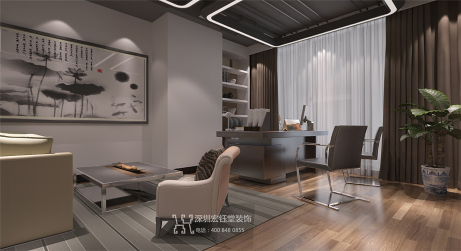 河南城之光照明工程有限公司董事長(zhǎng)辦公室裝修設(shè)計(jì)效果圖 河南城之光照明工程有限公司董事長(zhǎng)辦公室裝修設(shè)計(jì)效果圖