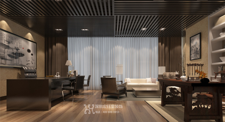 河南城之光照明工程有限公司董事長(zhǎng)辦公室裝修設(shè)計(jì)案例 河南城之光照明工程有限公司董事長(zhǎng)辦公室裝修設(shè)計(jì)案例