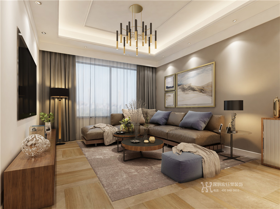 鄭州九龍國際樣板間裝修效果圖