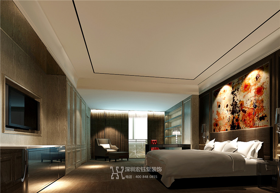 開封東方豪庭精品商務酒店豪華套房裝修設計方案