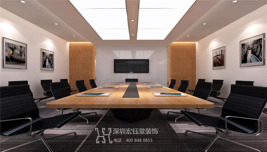 鄭州維誼生物科技公司現代簡約風辦公室會議室裝修設計圖 鄭州維誼生物科技公司現代簡約風辦公室會議室裝修設計圖