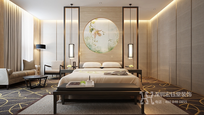 鄭州東方戴斯商務酒店客房設計方案