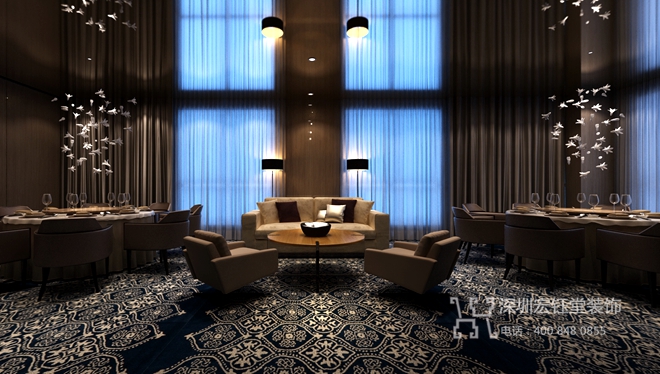 鄭州東方戴斯商務酒店裝修設計案例