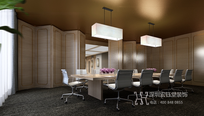 鄭州東方戴斯商務酒店會議室裝修設計方案