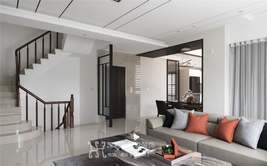 清雅舒適的周宅五層花園別墅裝修設計案例 清雅舒適的周宅五層花園別墅裝修設計案例