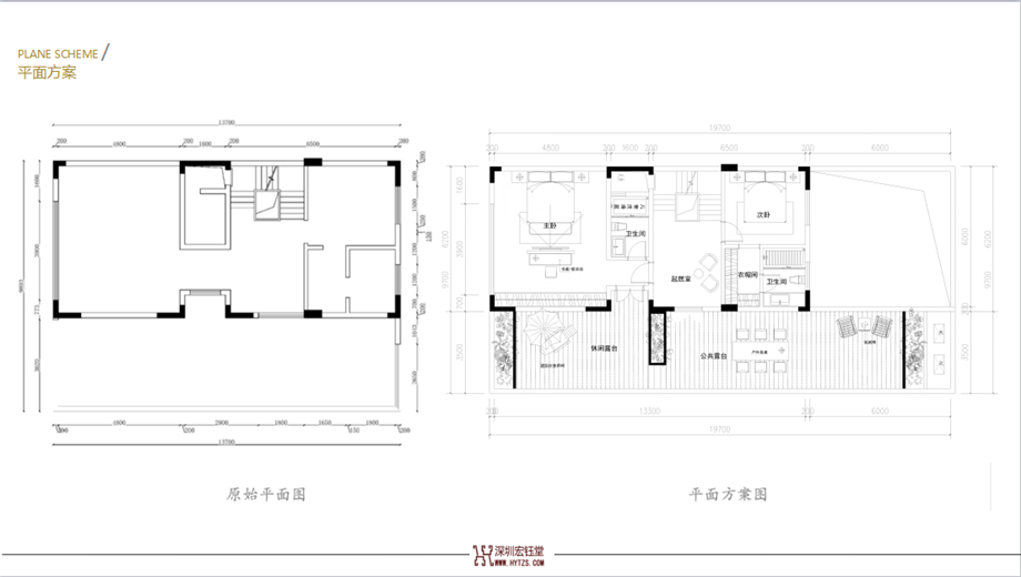 洛陽建業(yè)桂園陳公館三層獨棟別墅裝修設(shè)計平面規(guī)劃設(shè)計圖