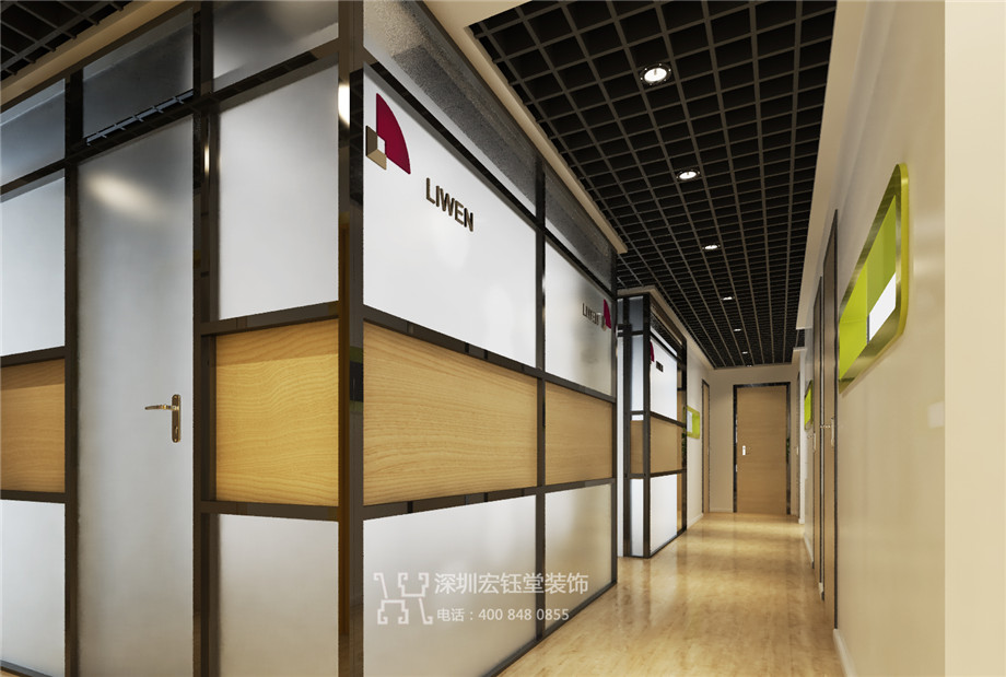 鄭州俐文教育培訓機構走廊過道裝修設計方案 鄭州俐文教育培訓機構走廊過道裝修設計方案