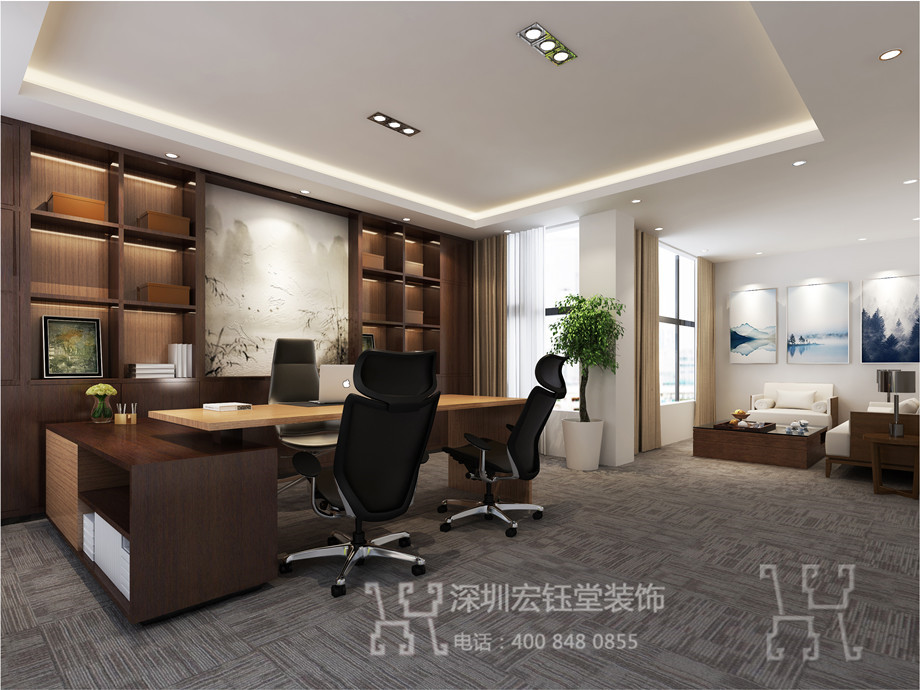 鄭州中式董事長(zhǎng)辦公室裝修設(shè)計(jì)效果圖 鄭州中式董事長(zhǎng)辦公室裝修設(shè)計(jì)效果圖