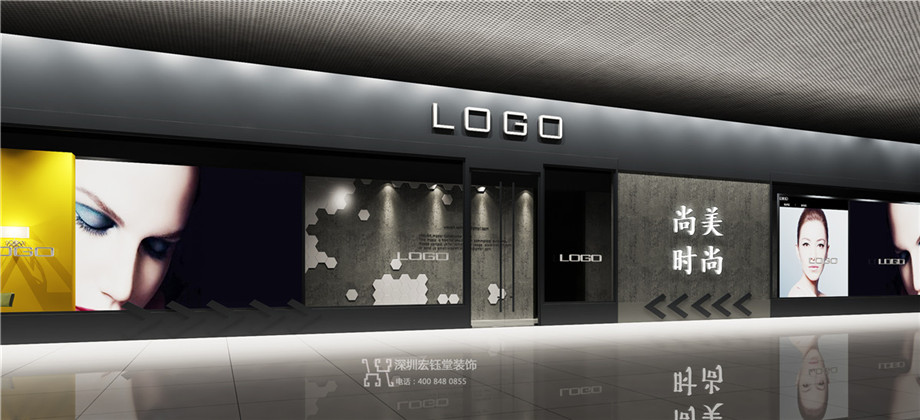 鄭州尚美時(shí)尚美發(fā)會(huì)所裝修設(shè)計(jì)案例