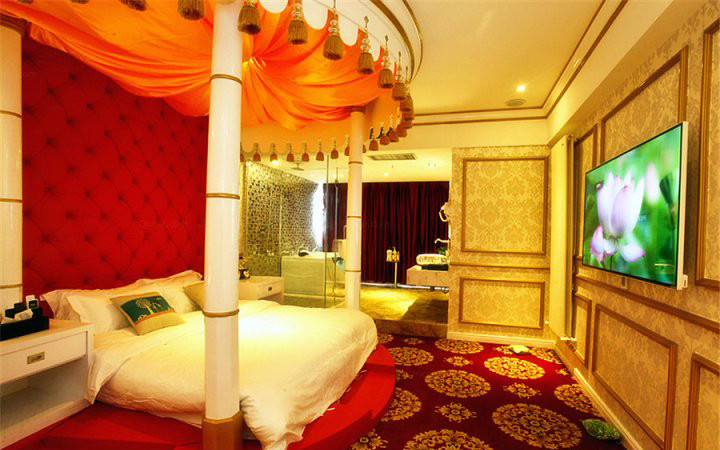 鄭州山楂樹連鎖情侶主題酒店客房裝修設(shè)計案例 鄭州山楂樹連鎖情侶主題酒店客房裝修設(shè)計案例