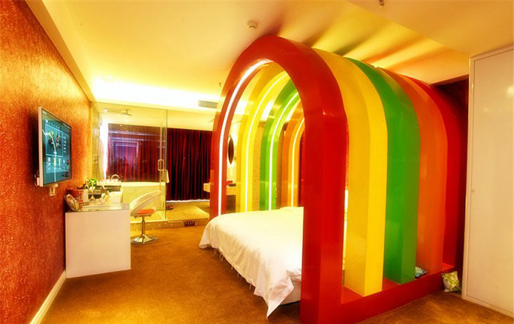 鄭州山楂樹連鎖情侶主題酒店客房裝修設(shè)計圖 鄭州山楂樹連鎖情侶主題酒店客房裝修設(shè)計圖