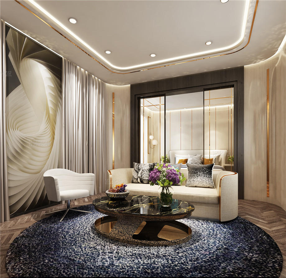 鄭州建業鄒公館聯排獨棟別墅餐廳裝修設計效果圖