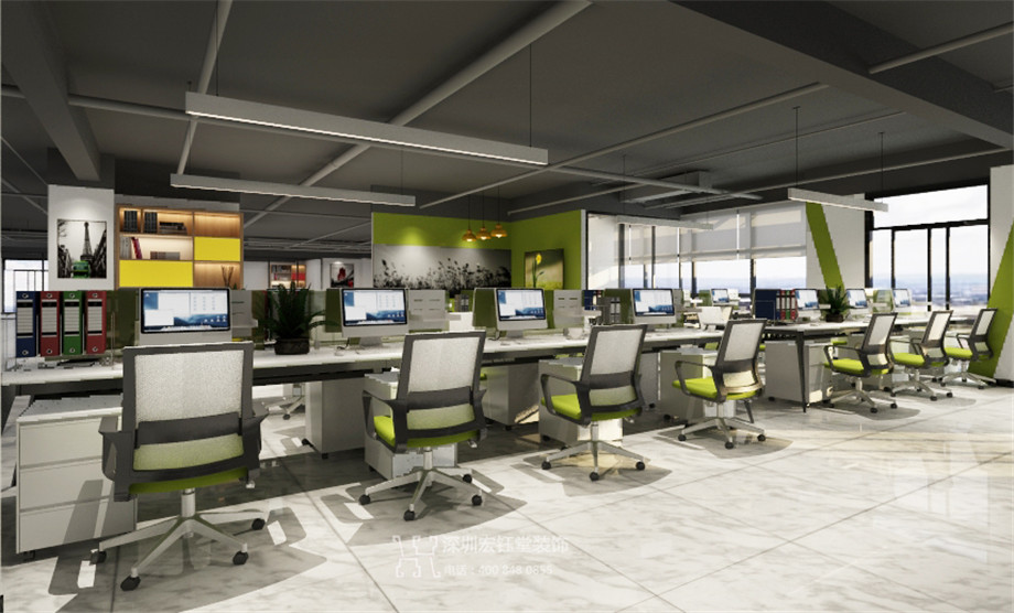 河南合之潤傳媒公司3000平辦公室裝修設(shè)計圖
