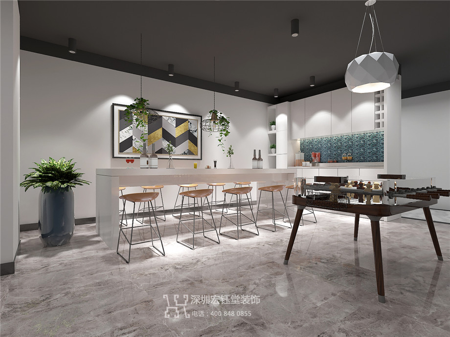 河南合之潤傳媒公司3000平辦公室裝修設(shè)計方案