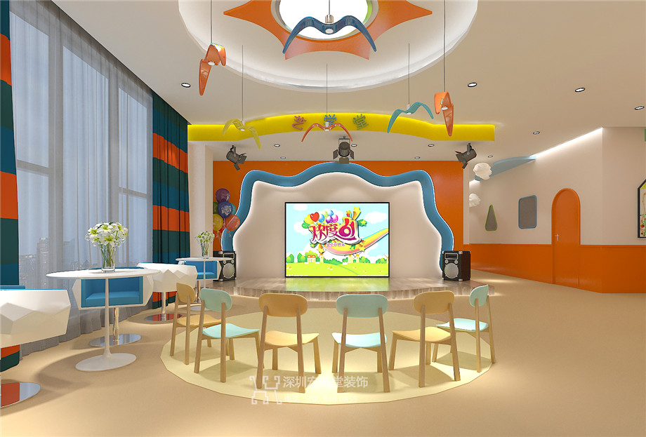 鄭州藝學堂藝術學校裝修設計案例