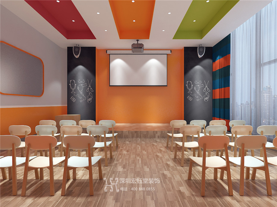 鄭州藝學堂藝術培訓學校主持人教室設計方案
