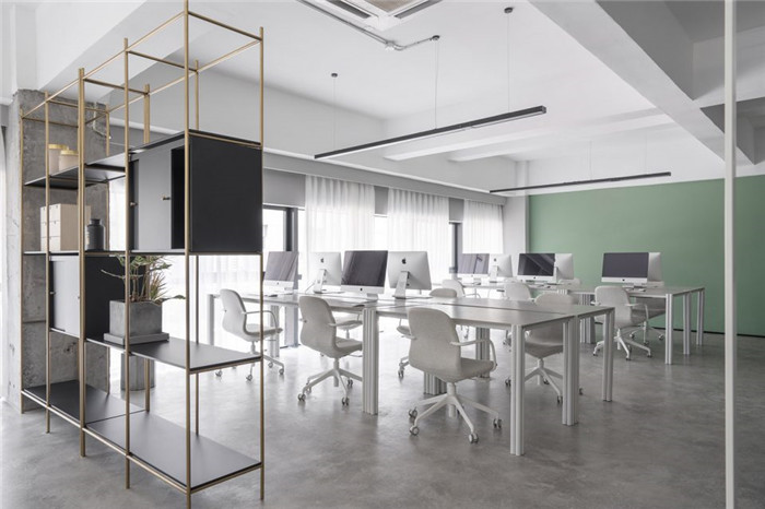 網紅工業風辦公設計  美綿家居公司辦公室裝修實景圖