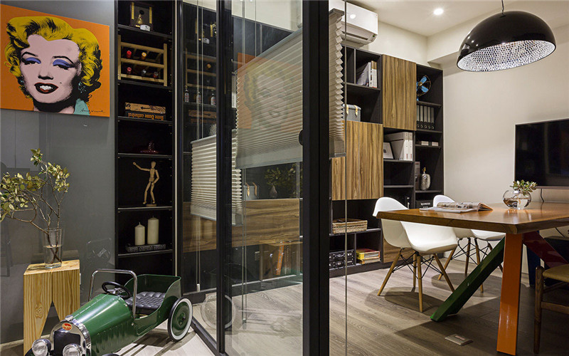 100平設(shè)計(jì)工作室裝修方案