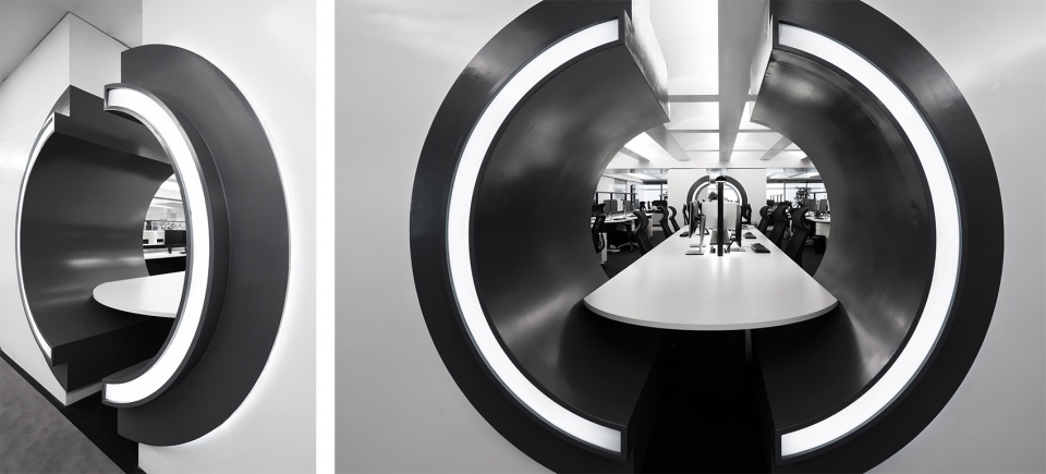 敞開辦公區裝修設計圖 敞開辦公區裝修設計圖