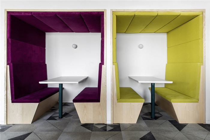 時尚科技公司卡座區設計方案 時尚科技公司卡座區設計方案