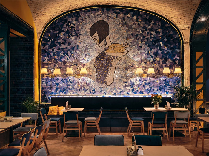 以復(fù)古劇院為靈感的波西米亞風(fēng)燒烤餐廳設(shè)計(jì)裝修實(shí)景圖 以復(fù)古劇院為靈感的波西米亞風(fēng)燒烤餐廳設(shè)計(jì)裝修實(shí)景圖