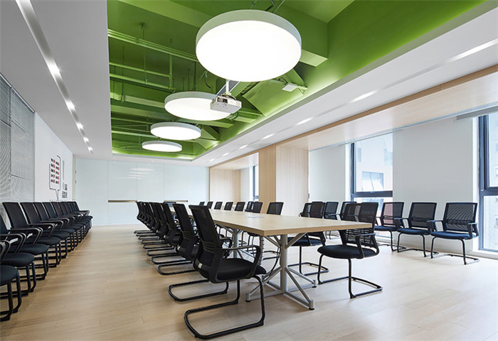 綠色多元化的大型裝飾集團總部辦公樓會議室裝修設計方案 綠色多元化的大型裝飾集團總部辦公樓會議室裝修設計方案