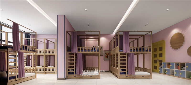 鄭州入學前教育機構午休室裝修效果圖 鄭州入學前教育機構午休室裝修效果圖