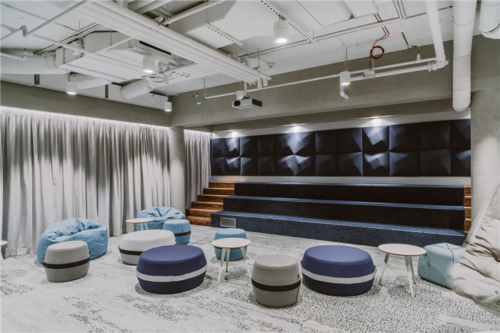 時尚優雅的國外IT公司活動區裝修設計圖 時尚優雅的國外IT公司活動區裝修設計圖