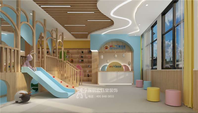 賀宏鈺堂裝飾簽約鄭州維貝尼早教中心裝修設計