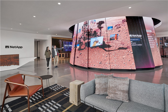 國外軟件公司創意展示設計方案