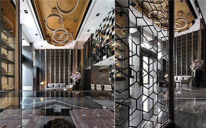 鄭州宏鈺堂分享奢華大氣的珠寶店店面裝修設計方案 鄭州宏鈺堂分享奢華大氣的珠寶店店面裝修設計方案