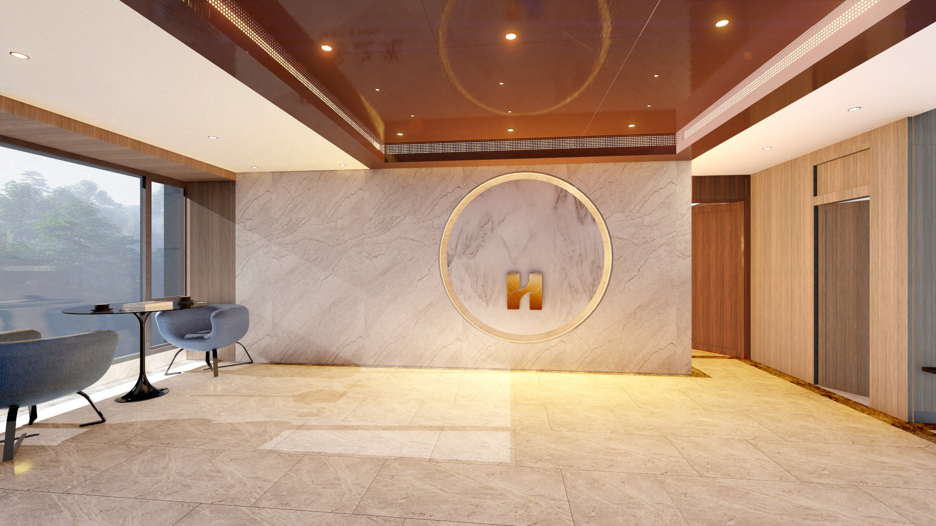 鄭州辦公室裝修中形象墻需要注意的事項講解 鄭州辦公室裝修中形象墻需要注意的事項講解