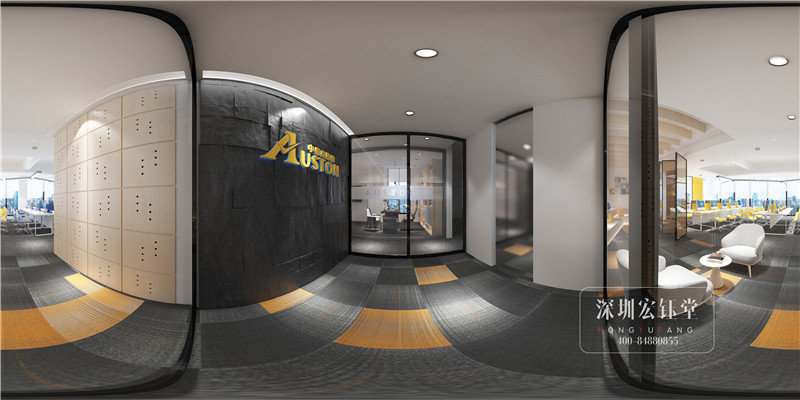 鄭東國際產業園奧斯頓辦公樓裝修設計方案 鄭東國際產業園奧斯頓辦公樓裝修設計方案