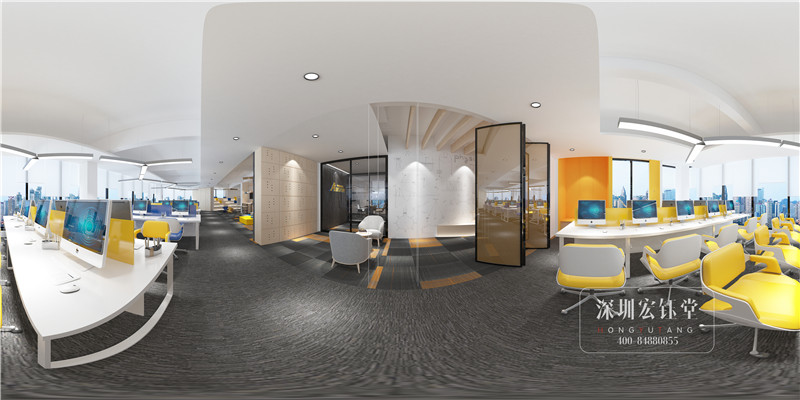 鄭東國際產業園奧斯頓辦公樓裝修設計效果圖 鄭東國際產業園奧斯頓辦公樓裝修設計效果圖