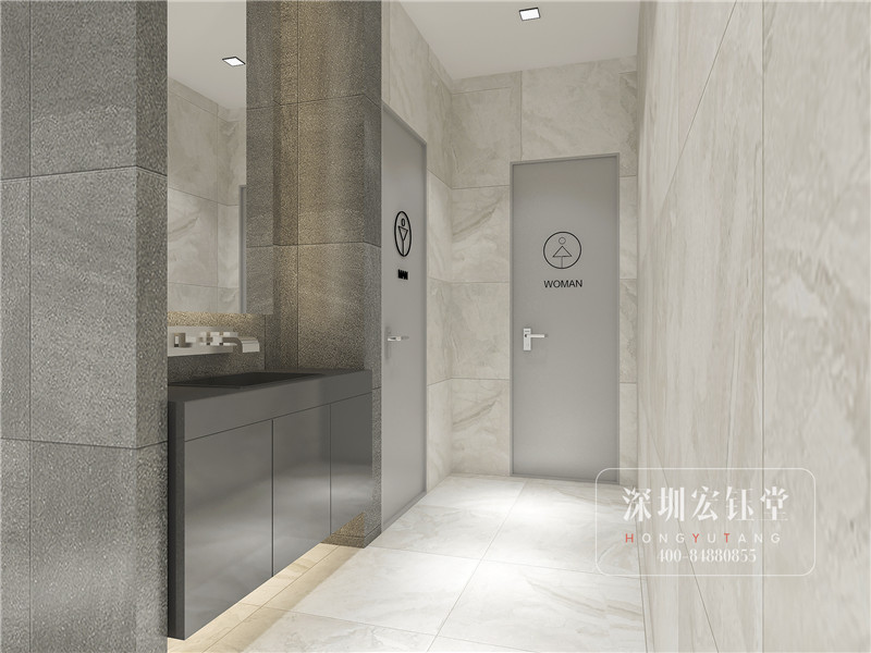 鄭州奧斯頓園林器械辦公樓樓衛生間裝修效果圖 鄭州奧斯頓園林器械辦公樓樓衛生間裝修效果圖