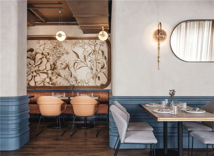 以優雅與復古為名  They多功能融合主題餐廳設計案例