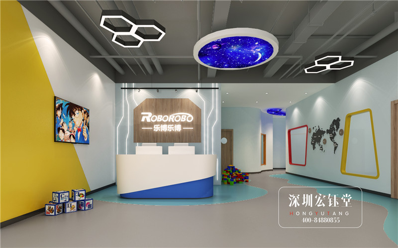 樂博樂博機(jī)器人鄭州童年時光店裝修效果圖 樂博樂博機(jī)器人鄭州童年時光店裝修效果圖