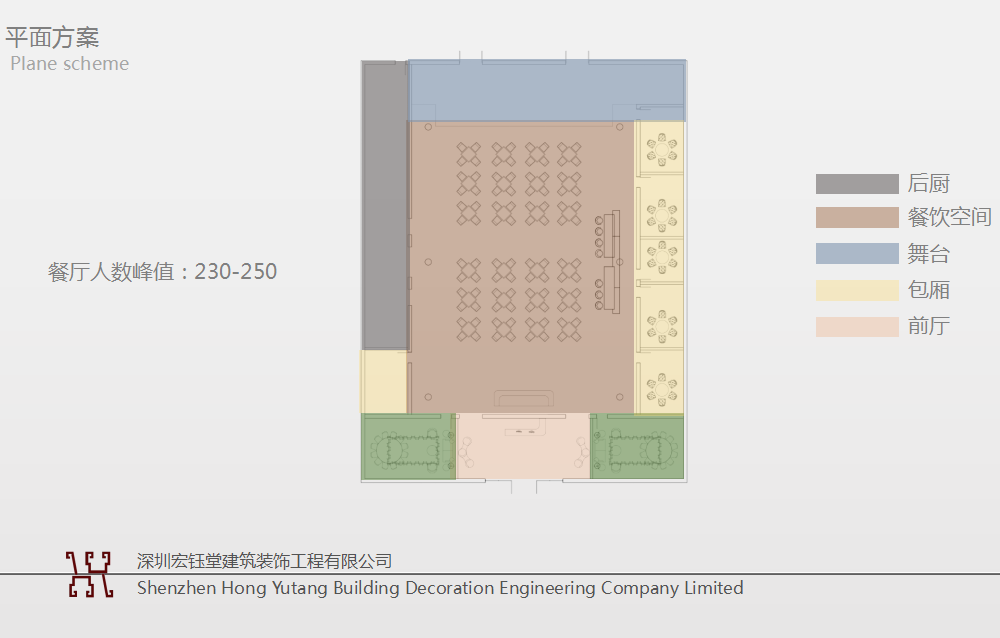 鄭州橡果綠色有機餐廳平面設計圖 鄭州橡果綠色有機餐廳平面設計圖