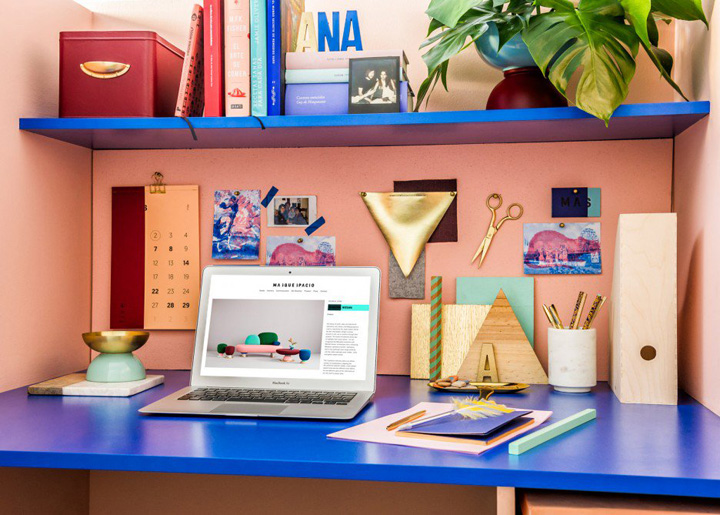 繽紛色彩與幾何圖形的優(yōu)秀辦公室裝修案例實景圖