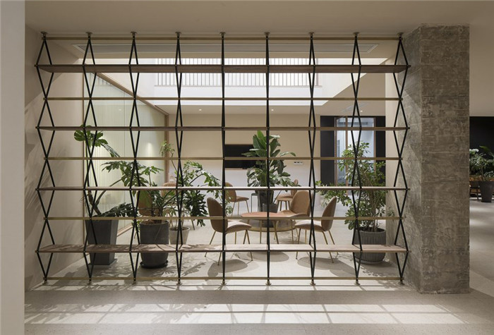 簡約風婚禮策劃機構辦公室裝修設計接待區效果圖