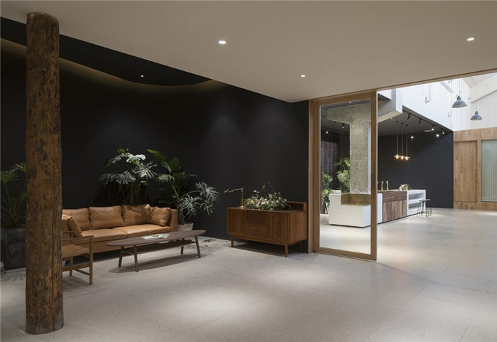 簡約風婚禮策劃機構辦公室裝修設計休息區效果圖