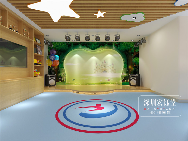 藝學(xué)堂少兒藝術(shù)培訓(xùn)學(xué)校舞臺方案效果圖 藝學(xué)堂少兒藝術(shù)培訓(xùn)學(xué)校舞臺方案效果圖