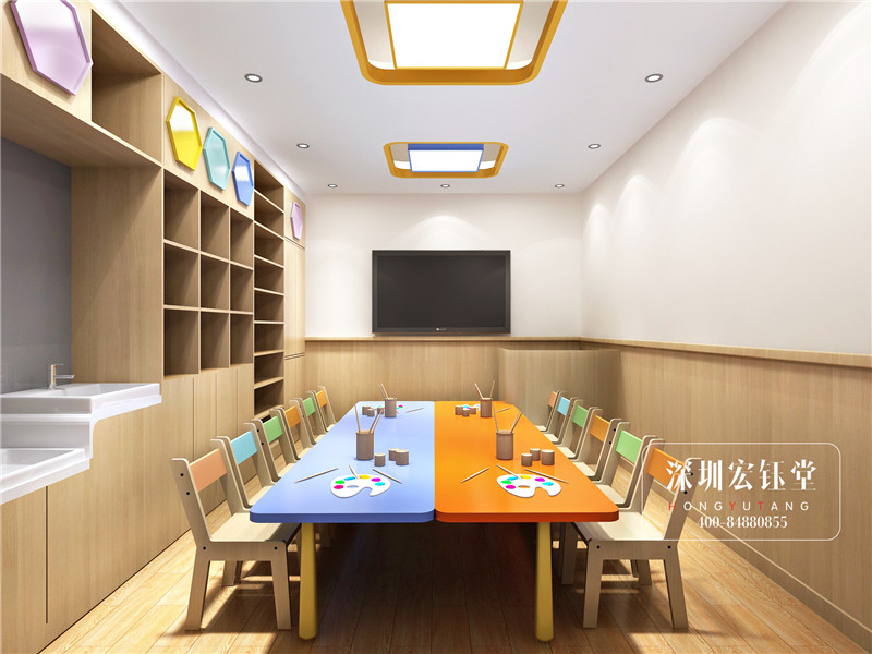 藝學(xué)堂少兒藝術(shù)培訓(xùn)學(xué)校教室案例效果圖 藝學(xué)堂少兒藝術(shù)培訓(xùn)學(xué)校教室案例效果圖