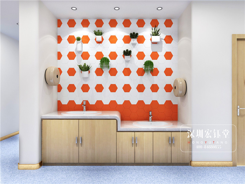 藝學(xué)堂少兒藝術(shù)培訓(xùn)學(xué)校衛(wèi)生間案例效果圖 藝學(xué)堂少兒藝術(shù)培訓(xùn)學(xué)校衛(wèi)生間案例效果圖